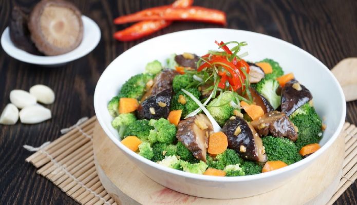 Mushroom-stir-fry